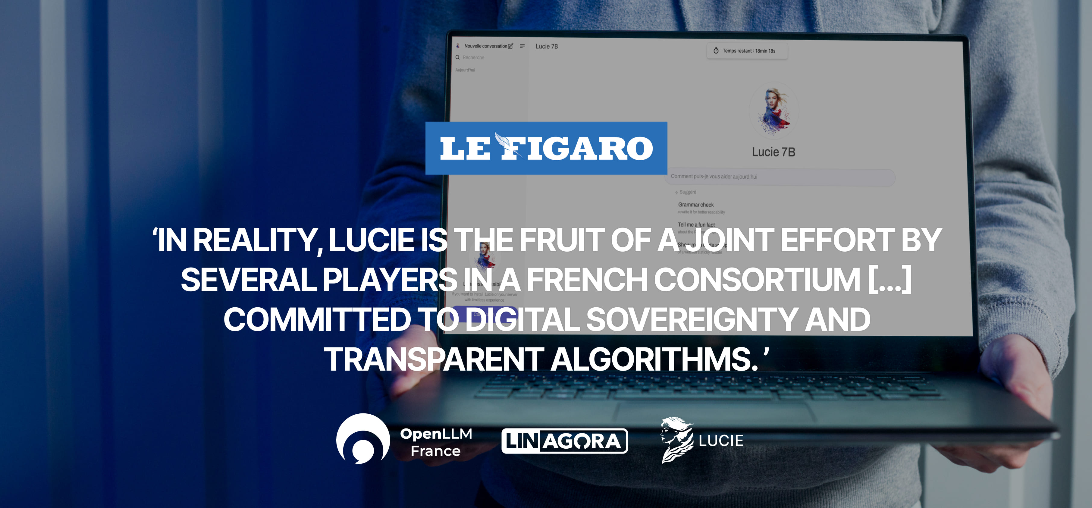 They're talking about us... Le Figaro Tech & Web