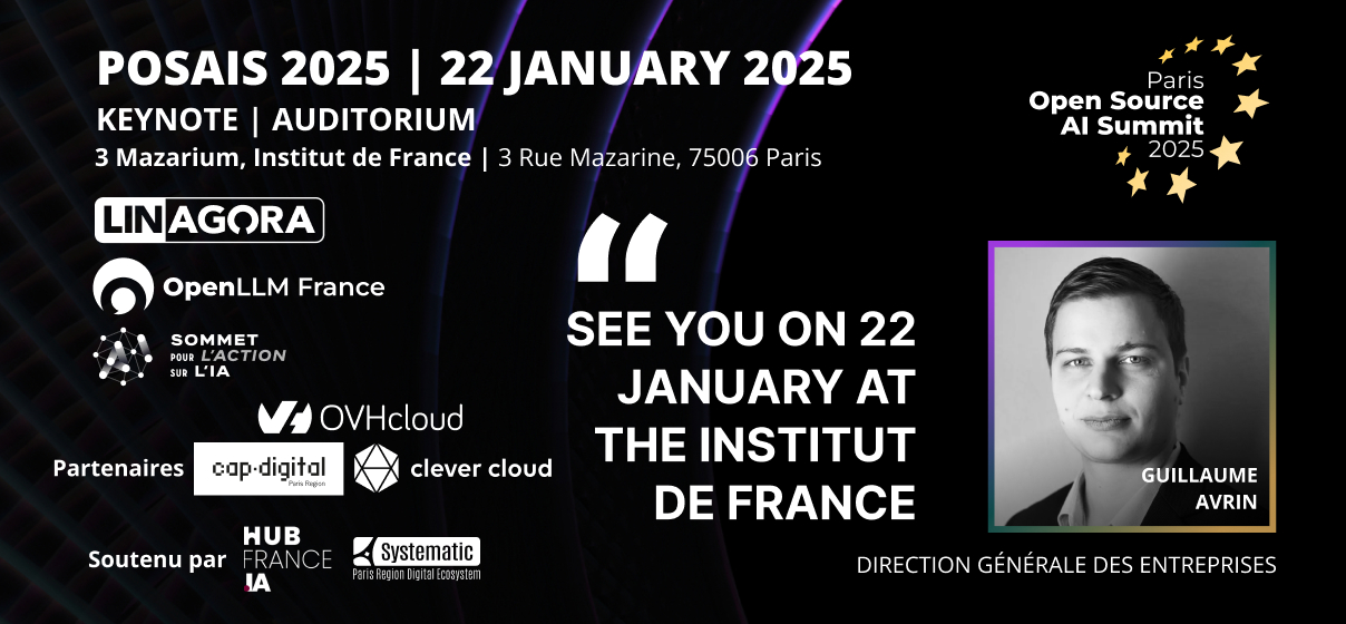 Guillaume AVRIN will be at POSAIS 2025