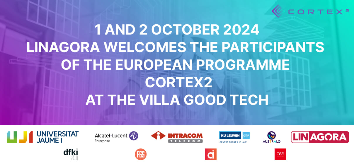 LINAGORA welcomes participants in the European CORTEX2 programme