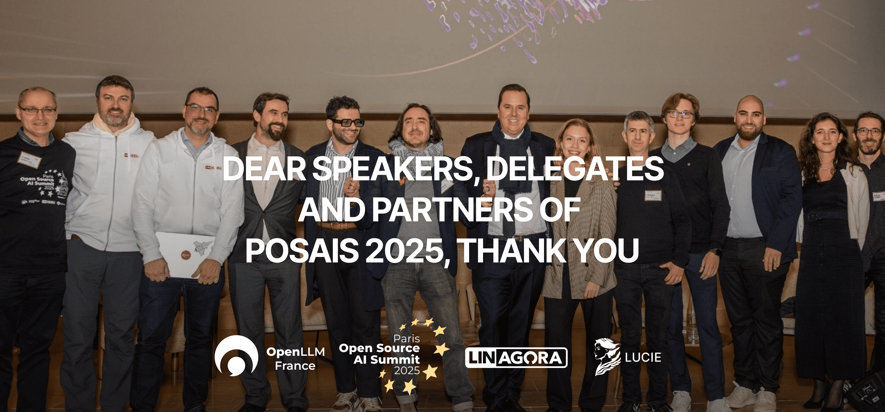 Dear POSAIS 2025 speakers, delegates and partners, THANK YOU