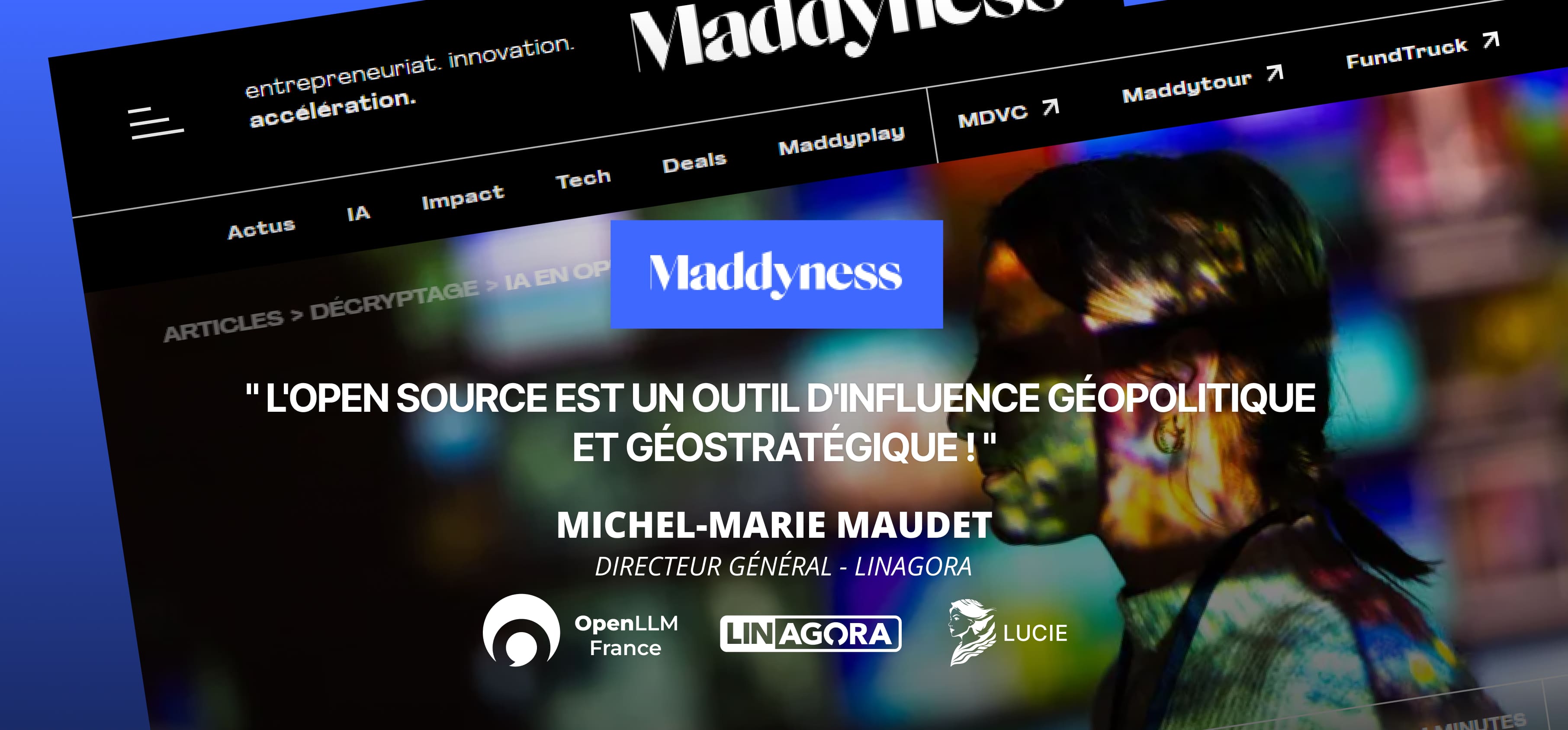 LUCIE : L'IA en Open Source... Maddyness