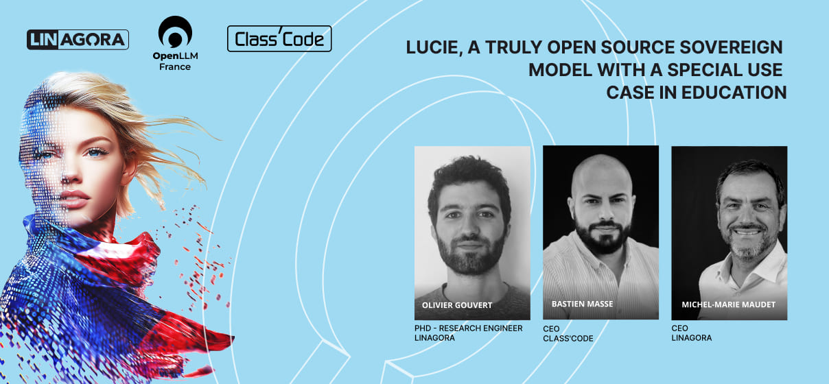 OpenLLM Webinar - LUCIE, a truly Open Source sovereign model