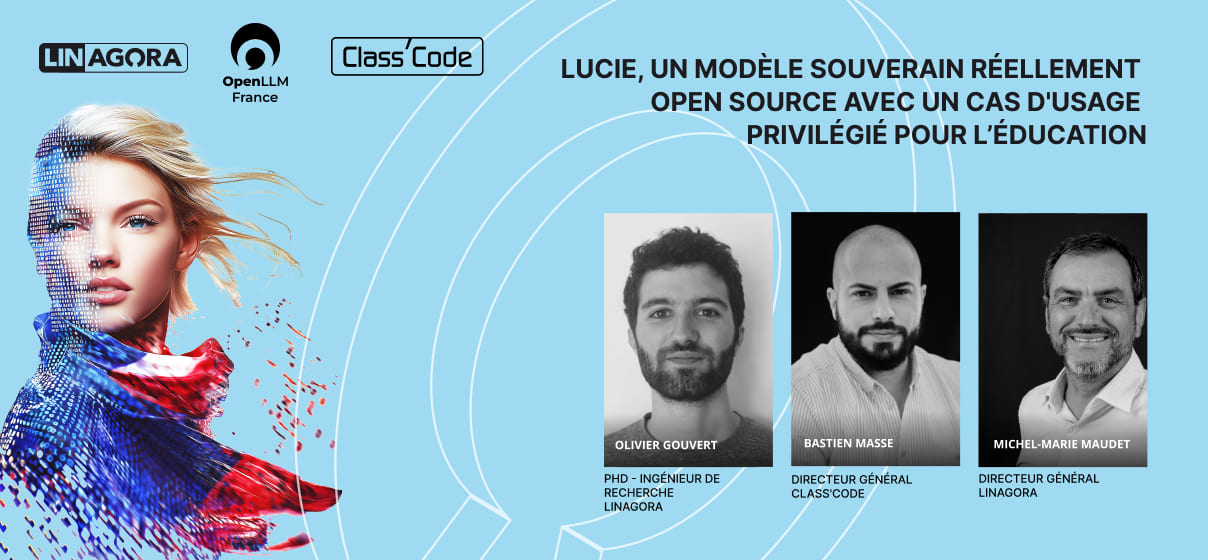 Webinaire OpenLLM - LUCIE, un modèle souverain réellement Open Source