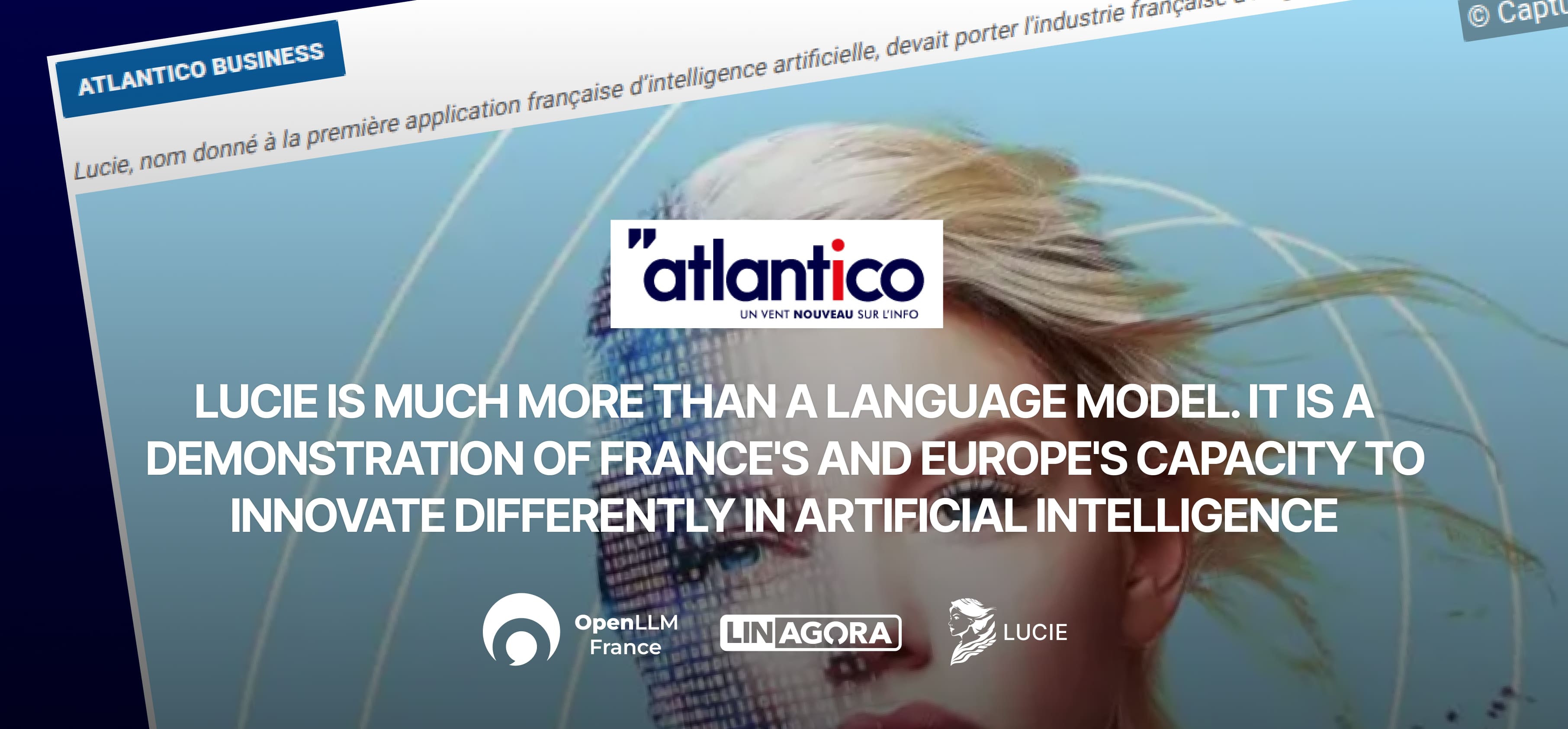 LUCIE: A sovereign and ethical AI....Atlantico