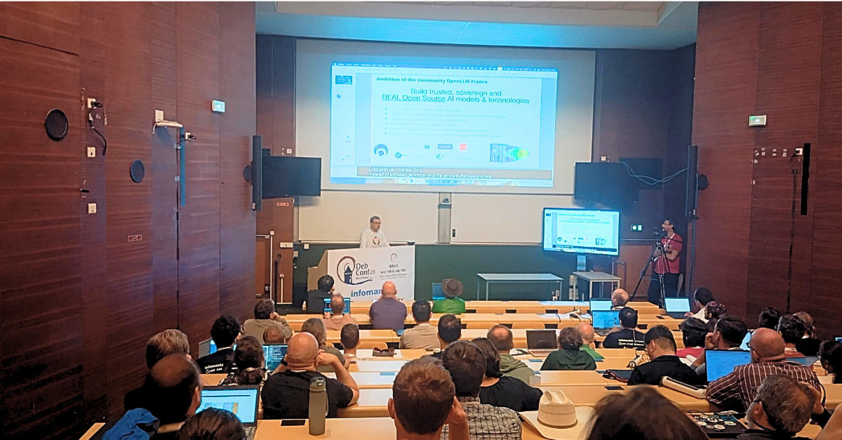 A look back at DebConf25 in Brest: an inspiring event, featuring JMAP, local AI and the Debian community