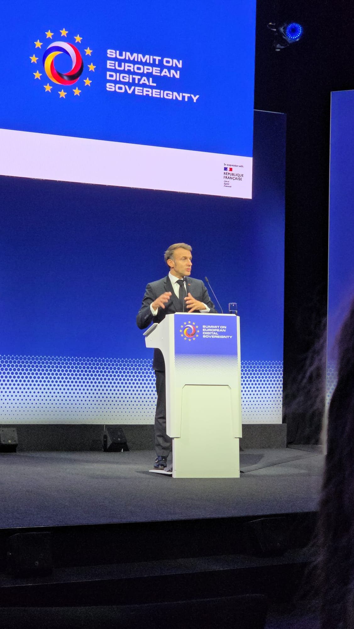 Sovereignty Summit Berlin 2025 - Emmanuel Macron