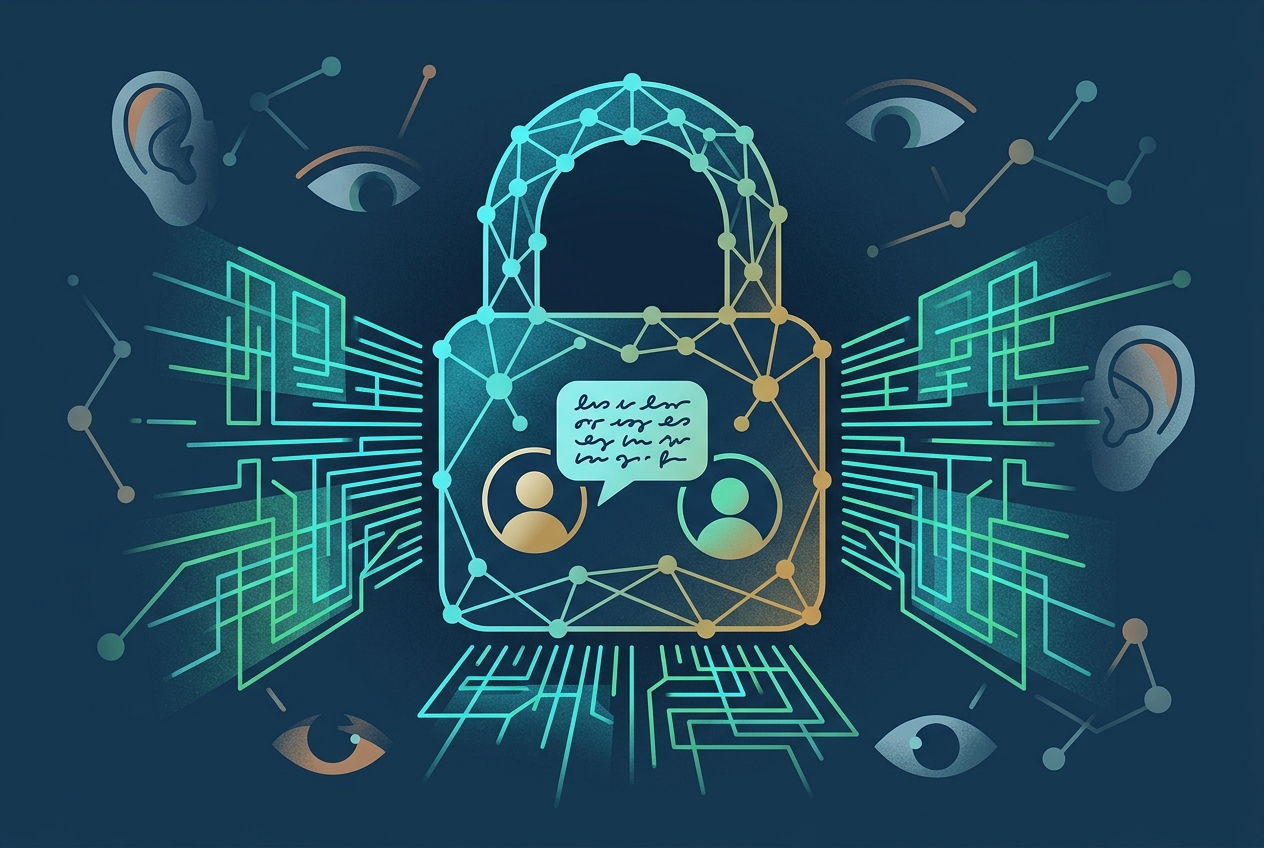 Are instant messages (chats) on Matrix private?
