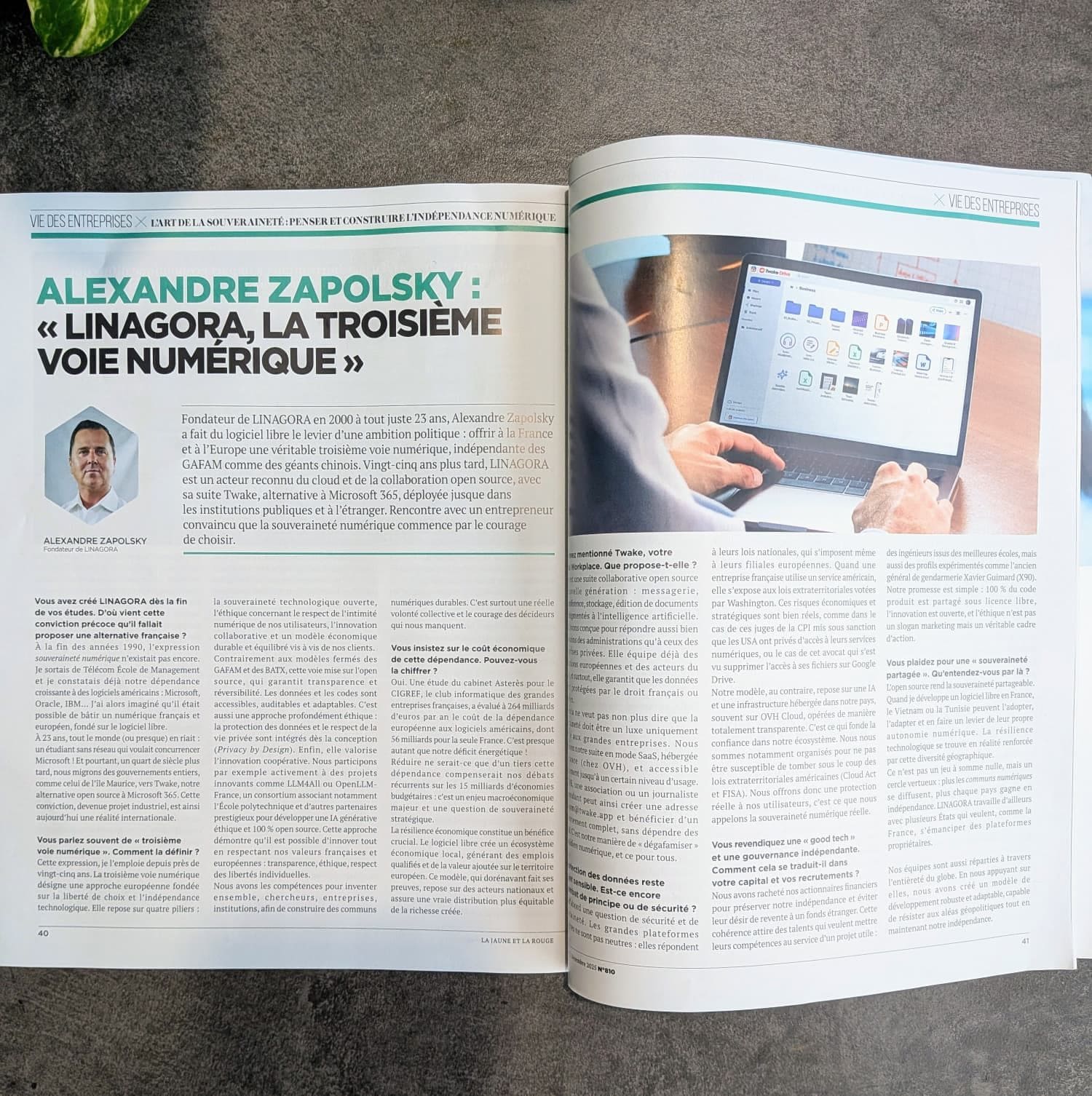 La jaune et la Rouge - Alexandre Zapolsky