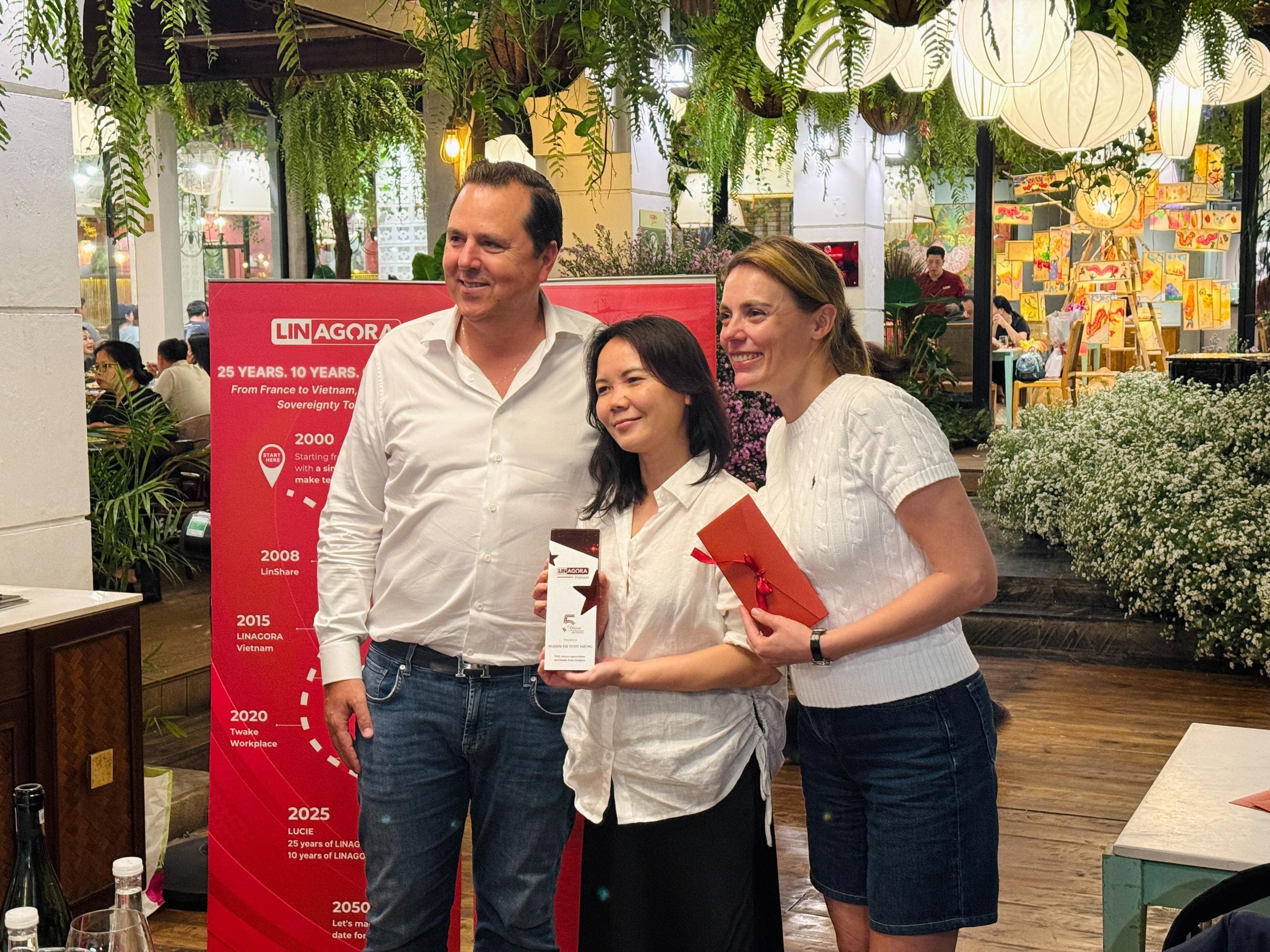 Joyeux anniversaire Linagora Vietnam