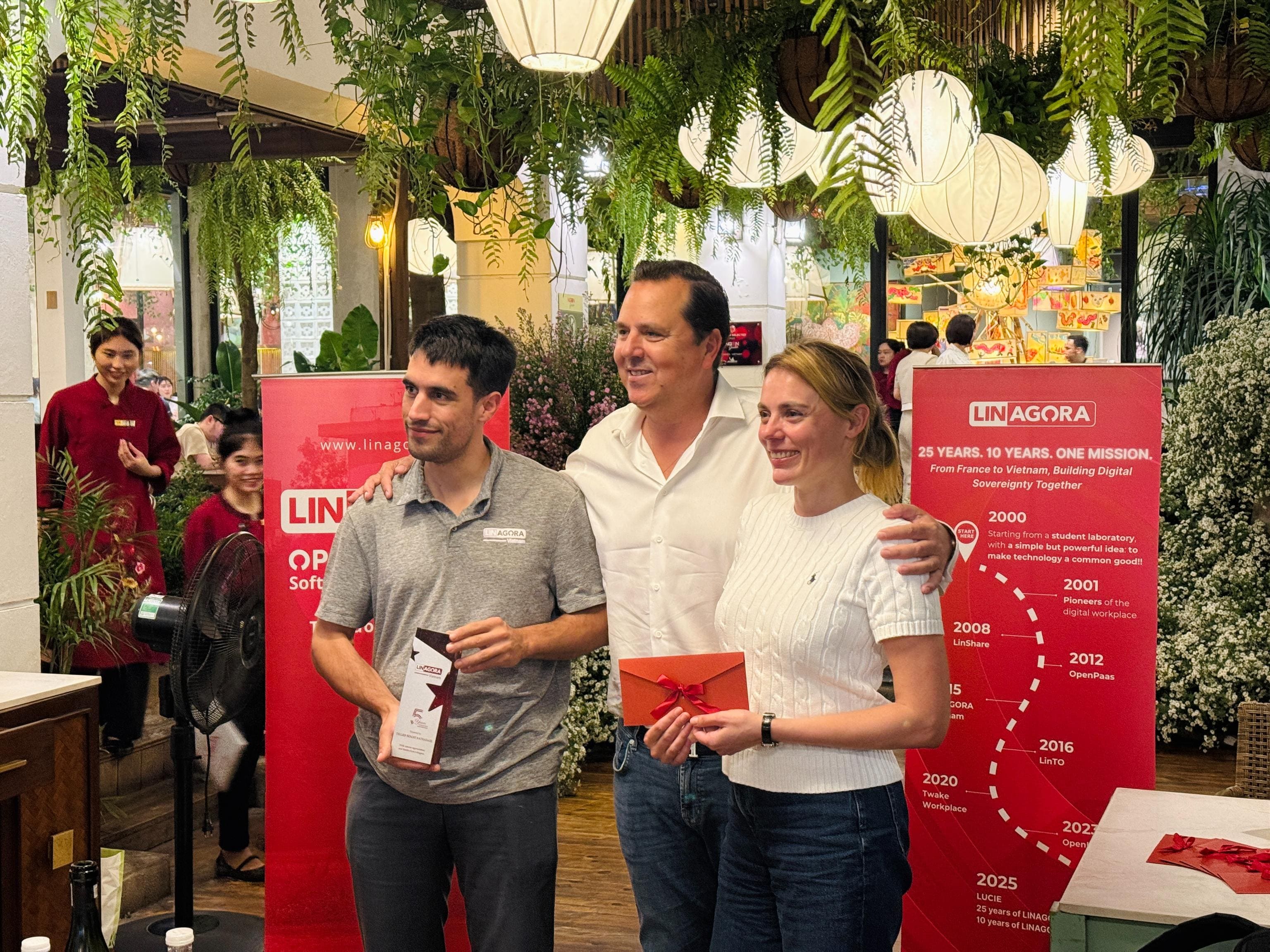 Joyeux anniversaire Linagora Vietnam