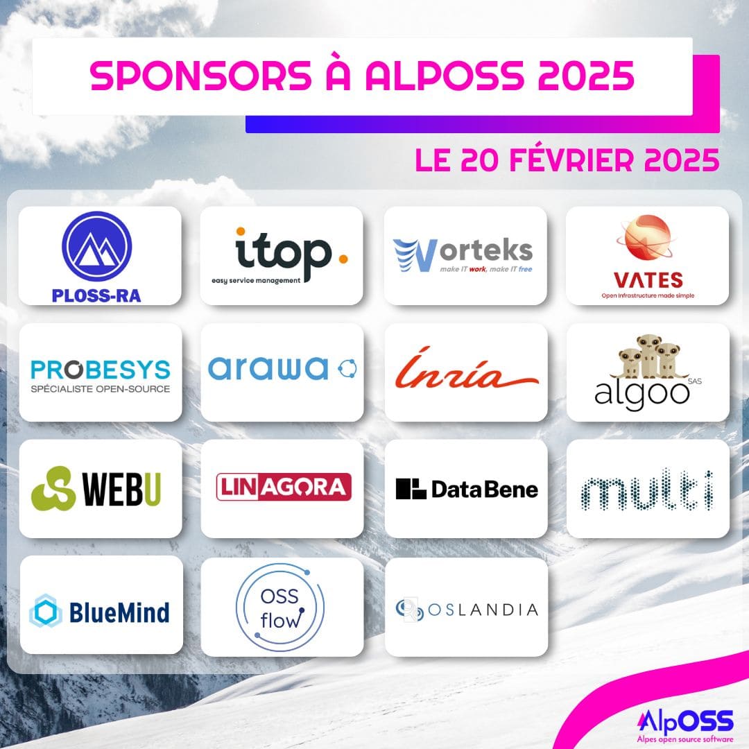 sponsors à Alposs 2025